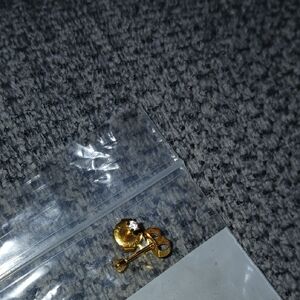 14k Gold Plated Stud Earrings